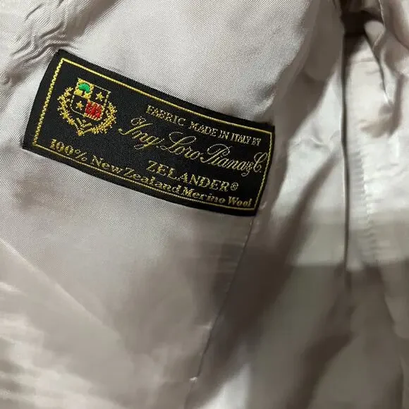 Brooks Brothers Blazer  Womens 10 Red Houndstooth Wool Fall Holiday Jacket - Picture 7 of 8